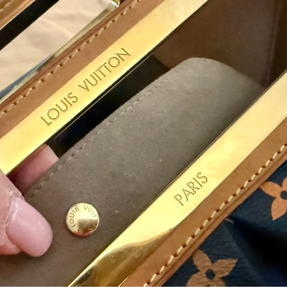 Louis Vuitton LV Black Murakami Judy Multicolored GM Satchel Bag - Picture 10 of 16